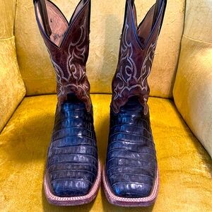 Justin Gator Cowboy Boots
